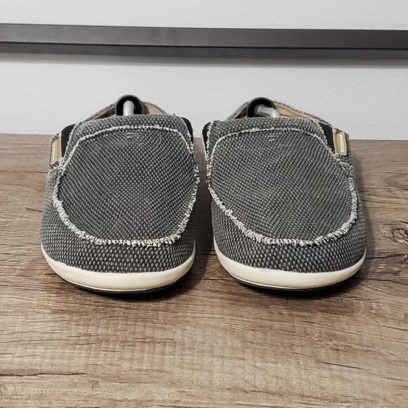 Gecko Man Siesta Men's Comfort Slip-On Mules Shoes Slippers Size 14 Gray - Picture 2 of 8